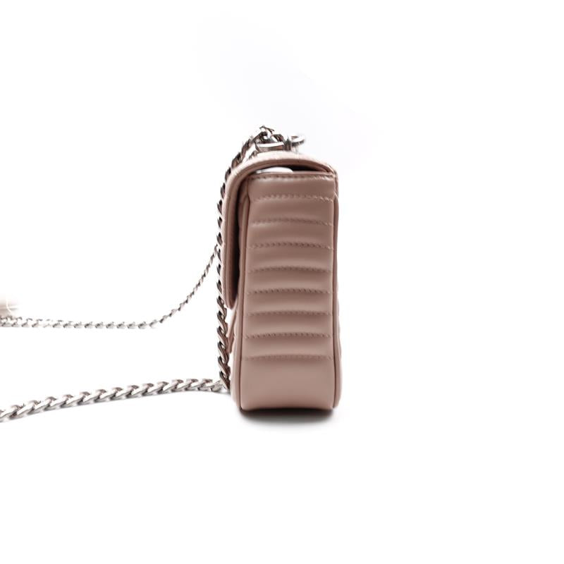 Pre-owned Prada Pink Diagramme Calfskin Shoulder Bag