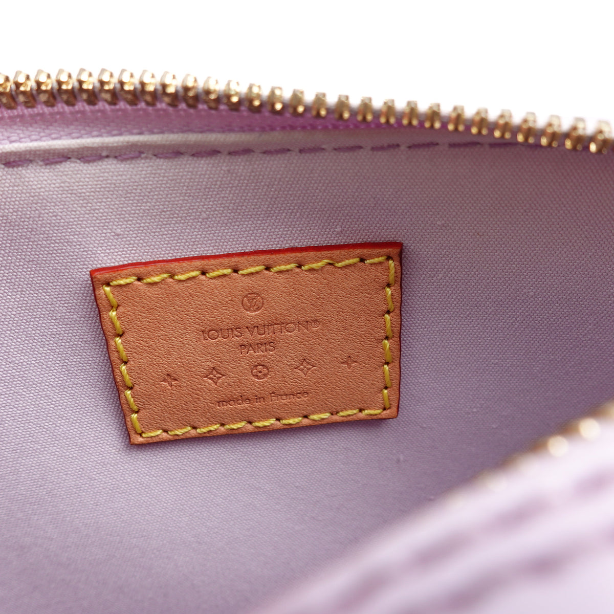 Pre-Owned Louis Vuitton Alma Nano Purple Vernis Shoulder Bag T10415680