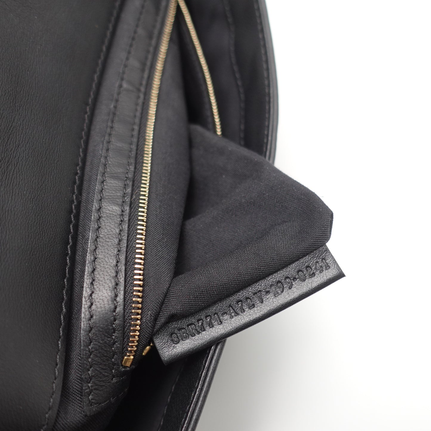 Pre-Owned Fendi Baguette Black Lambskin Leather Shoulder Bag T10443190