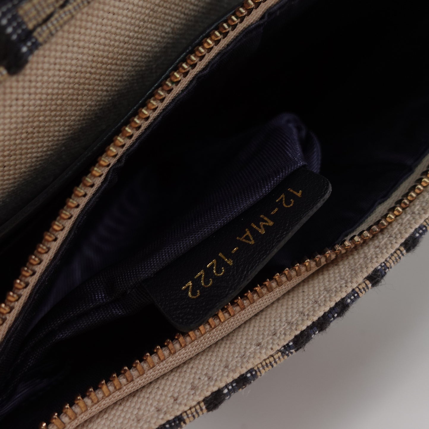 Pre-Owned Dior Saddle Woc Blue Obique Canvas Shoulder Bag T10442914