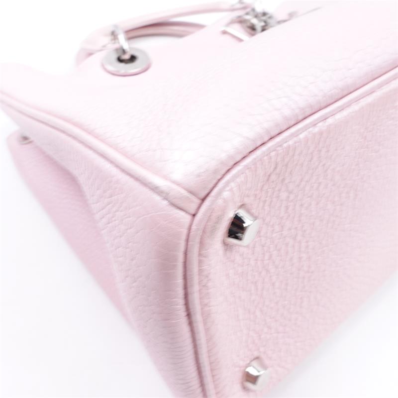 Pre-owned Dior Pink Vip Calfskin Tote Bag