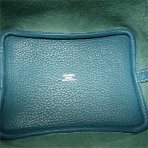 Hermes Picotin 18 Blue Calfskin Hobo Bag