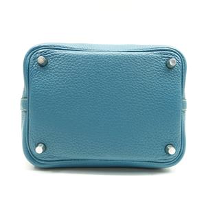 Hermes Picotin 18 Blue Calfskin Hobo Bag