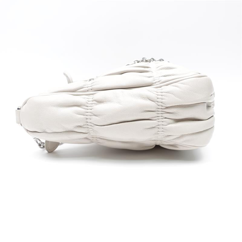 Pre-owned Prada Re-edition Grey Calfskin Shoulder Bag