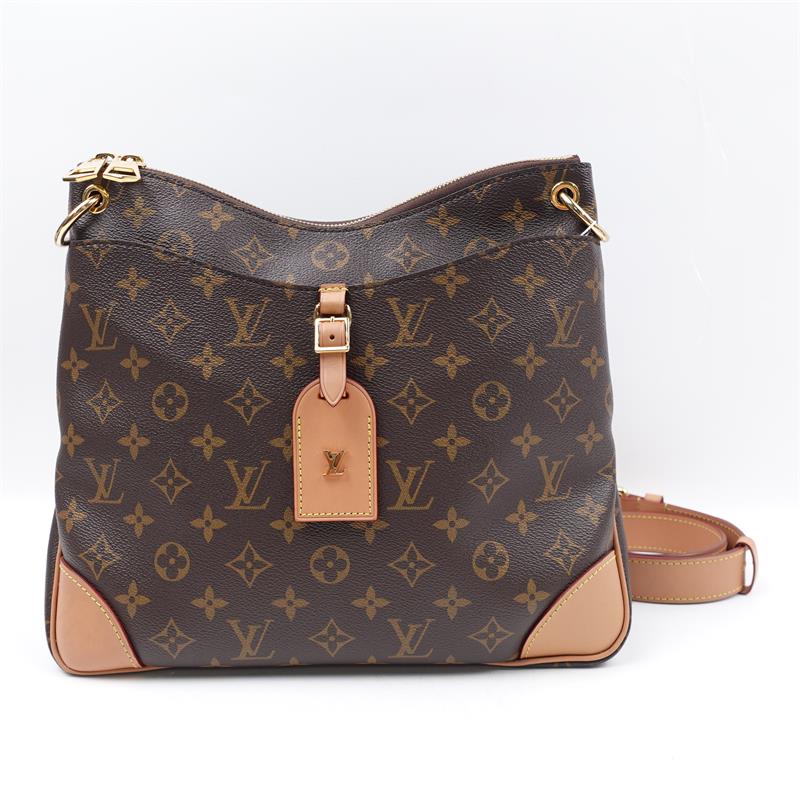 Louis Vuitton Odeon Mm Monogram Canvas Satchel