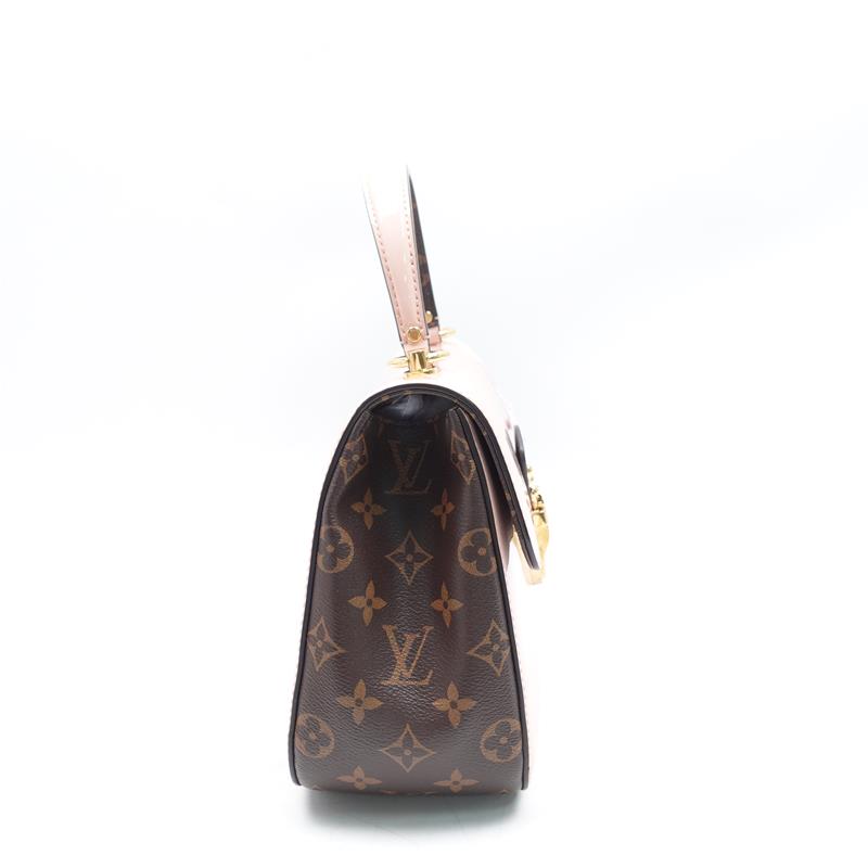 Pre-owned Louis Vuitton Cherrywood Pink Vernis Shoulder Bag-TS