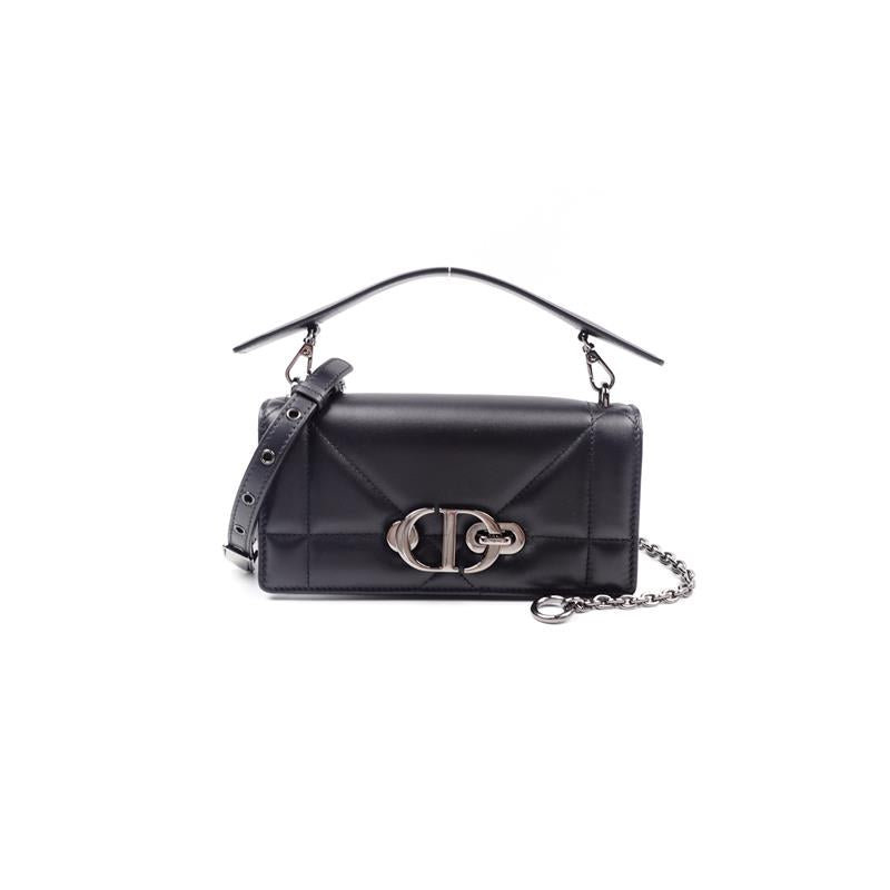 Pre-owned Dior Montaigne Chain Bag With Handle