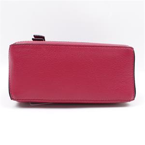 【DEAL】Loewe Mini Puzzle Fuchsia Leather Cross Body Bag - HZEN