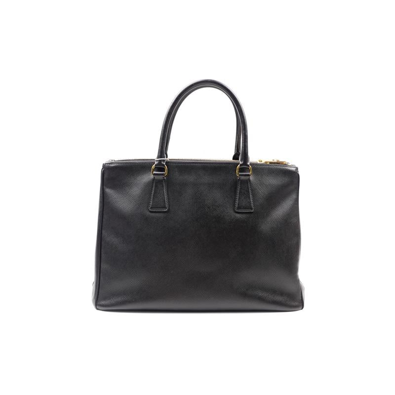 Prada Galleria Black Calfskin Handbag