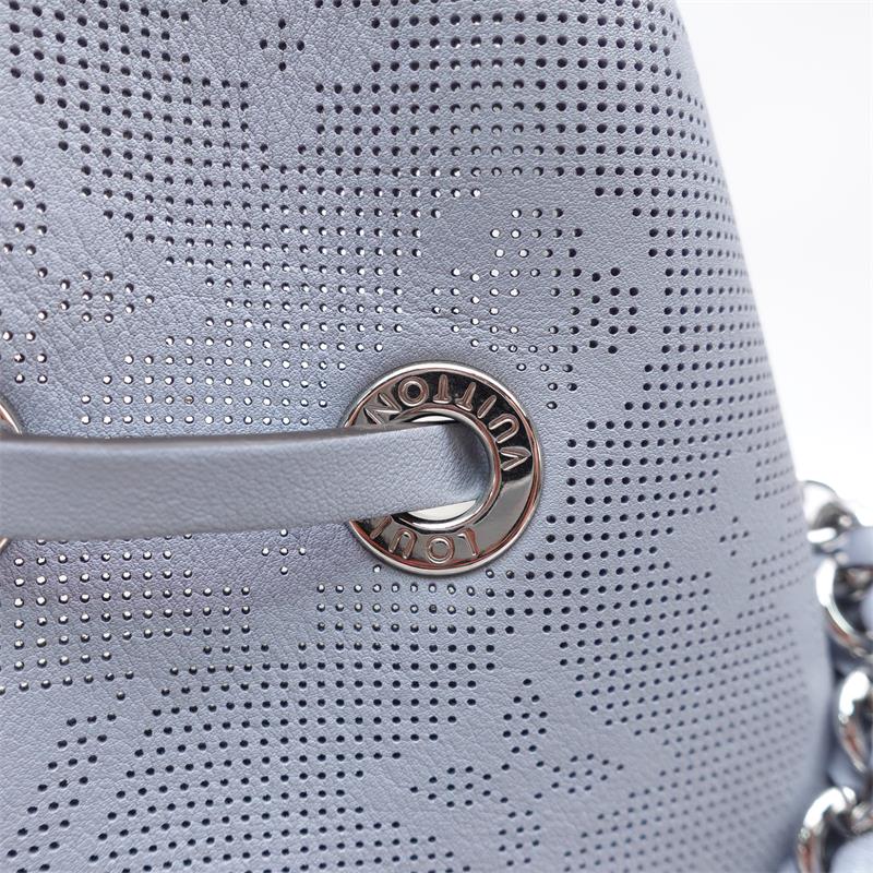 Pre-owned Louis Vuitton Bella Mahina Cloud Blue Bucket Bag - TS