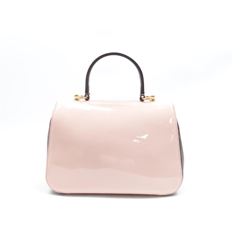 Pre-owned Louis Vuitton Cherrywood Pink Vernis Shoulder Bag-TS