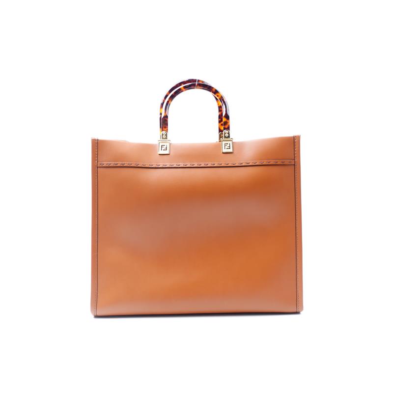 Pre-owned SUNSHINE Brown Calfskin Shoulder Bag