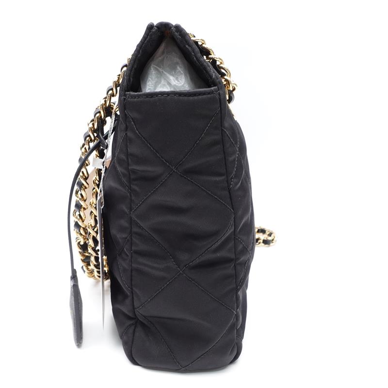 Prada Re-Edition 1995 Chaîne Medium Black Nylon Tote