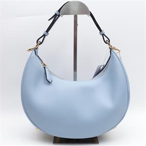 Fendi Graphy Baby Blue Calfskin Hobo Bag
