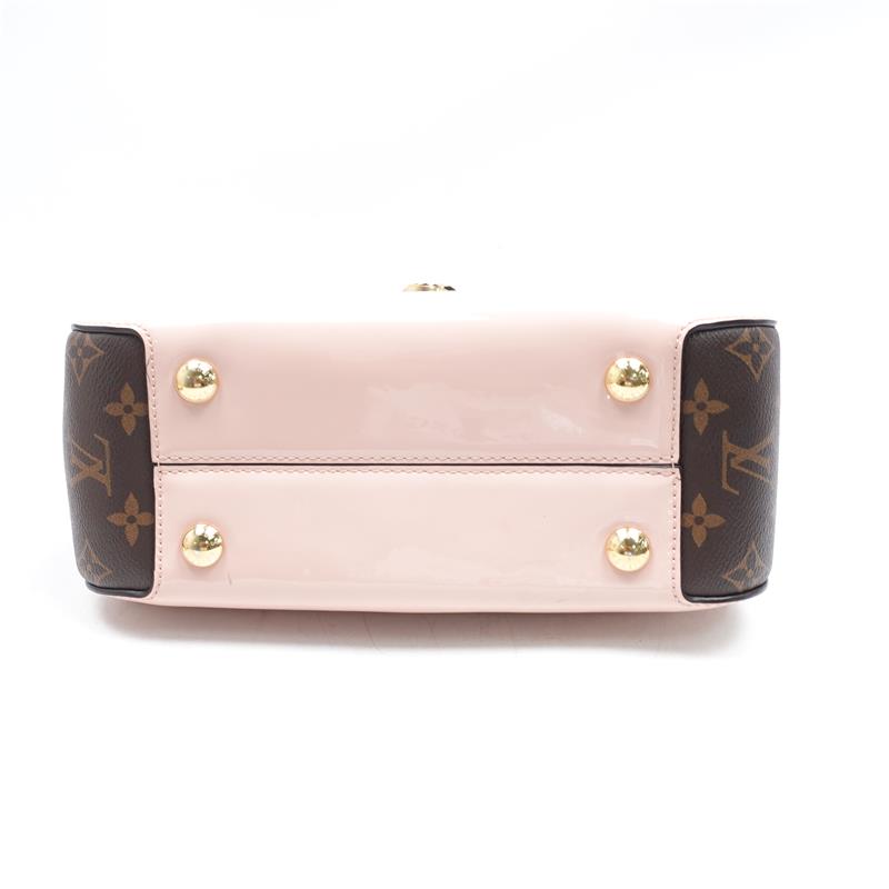 Pre-owned Louis Vuitton Cherrywood Pink Vernis Shoulder Bag-TS