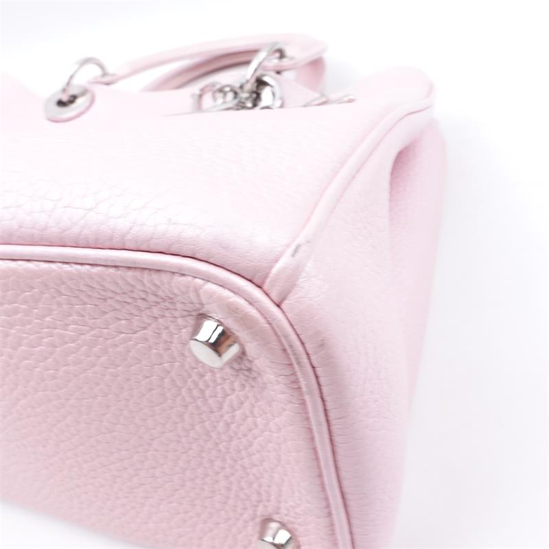 Pre-owned Dior Pink Vip Calfskin Tote Bag