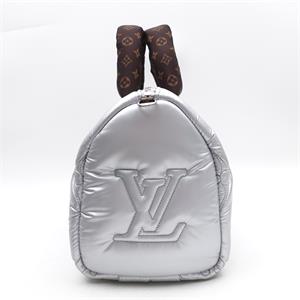 【DEAL】Pre-owned Louis Vuitton Puffer Shoulder Bags Silver Speedy Shoulder Bag-TS