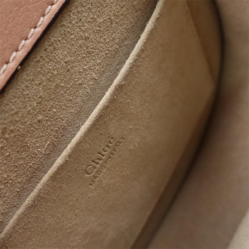 【Deal】Chole Pink Calfskin Shoulder Bag-TS