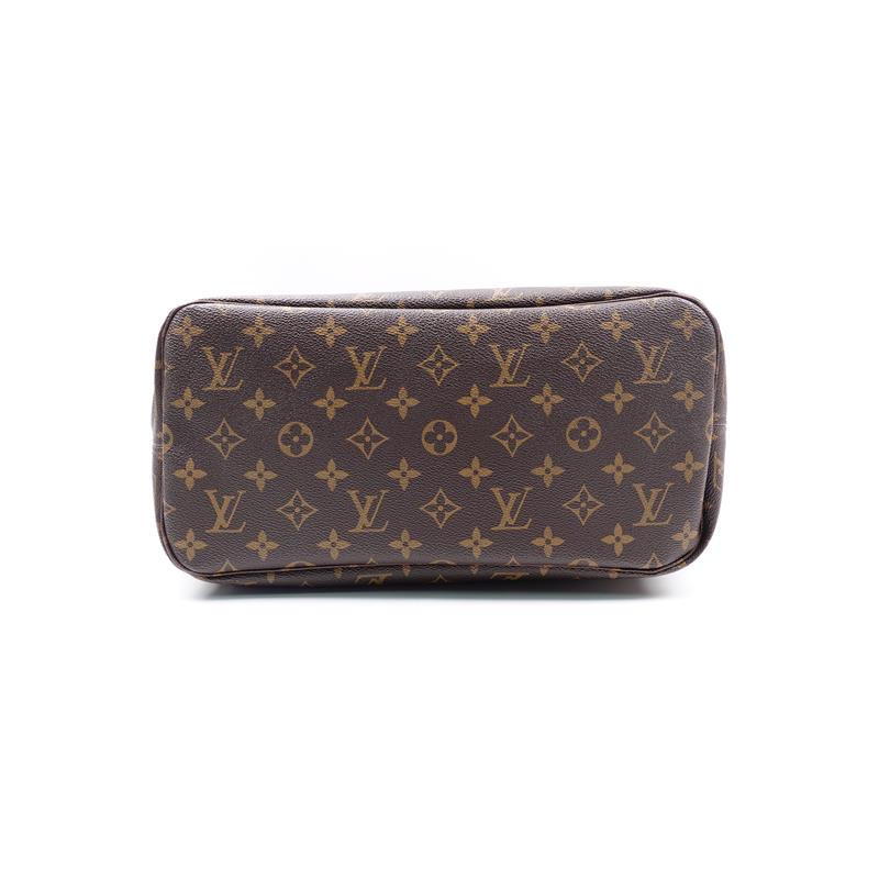 Louis Vuitton Neverfull Monogram Coated Canvas Tote Bag