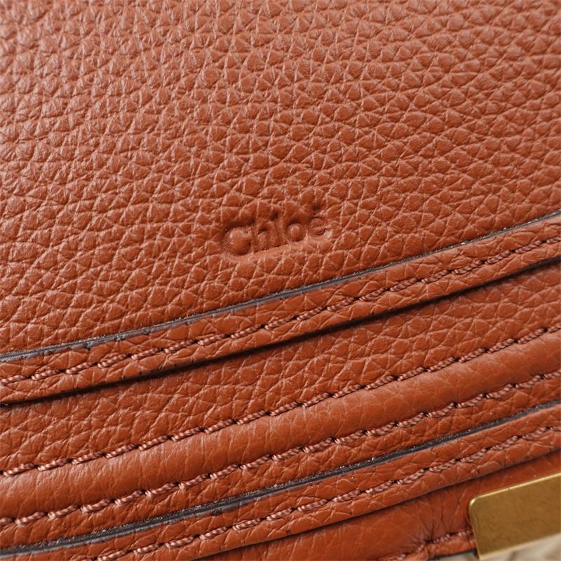 【DEAL】Pre-owned Chloe Mini Marcie Straw Woven Tote