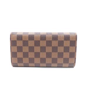 Louis Vuitton MICRO Damier Ebene Brown Canvas Long Wallet