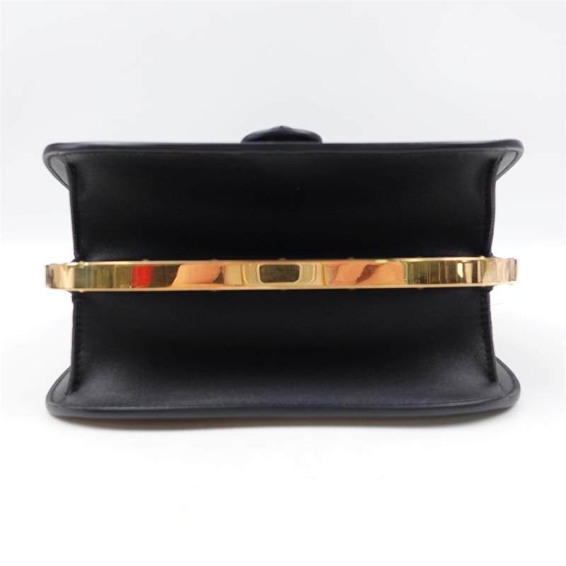 Pre-owned Dior Bobby Black Calfskin Shoulder Bag