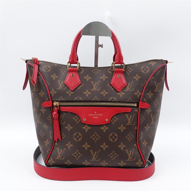 Pre-owned Louis Vuitton Tournelle PM Monogram Coated Canvas Satchel
