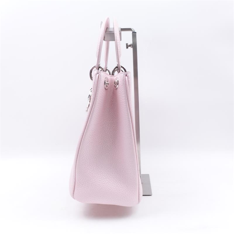 Pre-owned Dior Pink Vip Calfskin Tote Bag