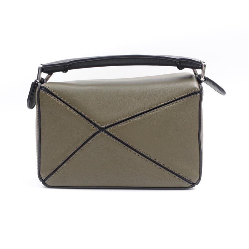 Loewe Puzzle Green Herbarium Cross Body Bag-TS