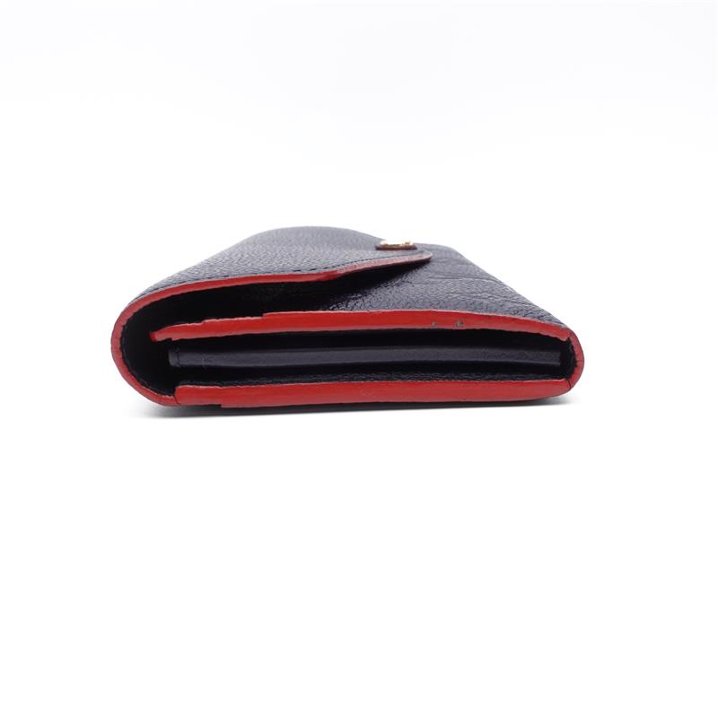 Louis Vuitton Sarah Dark Blue Calfskin Wallet
