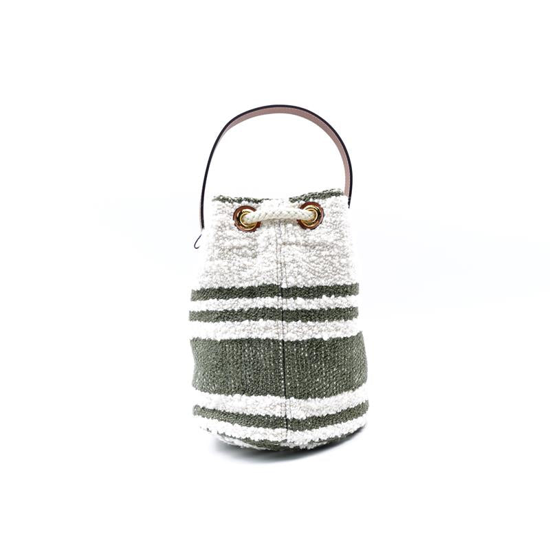 Pre-owned Celine Green Canvas Bucket