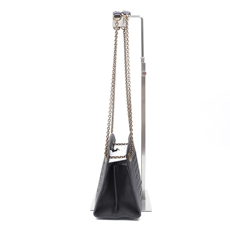 Bottega Veneta Black Lambskin Shoulder Bag