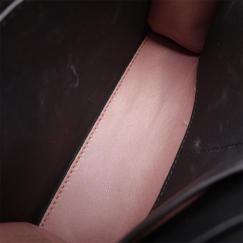 Bottega Veneta Black Lambskin Shoulder Bag