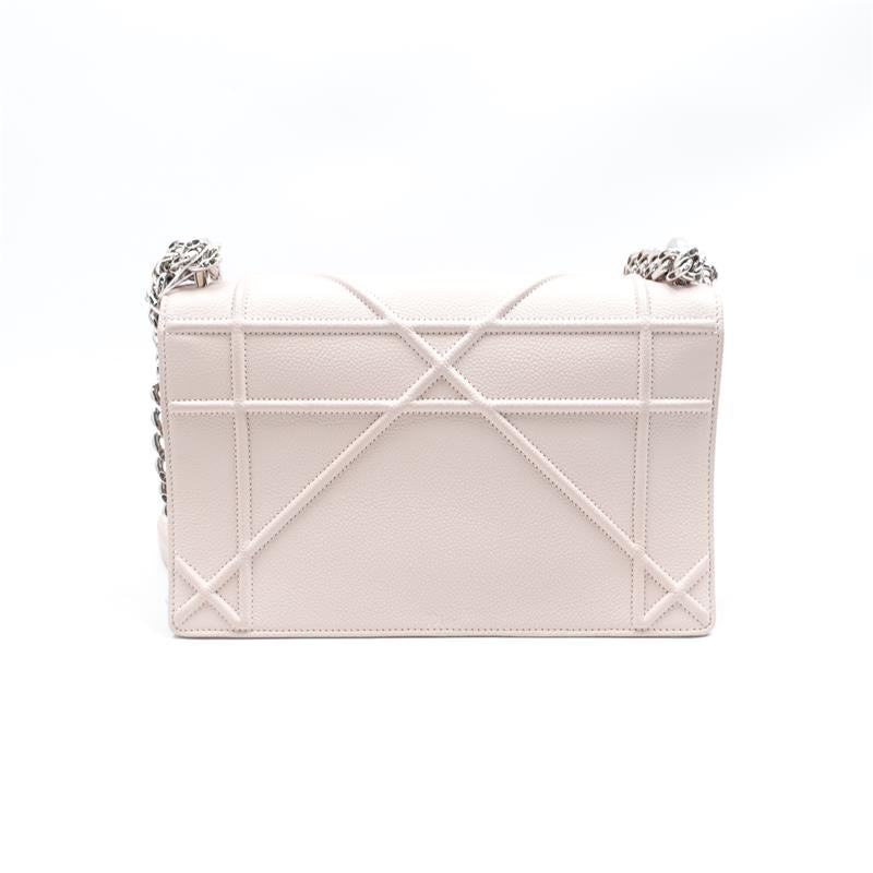Pre-owned Dio Rama Pink Calfskin Shoulder Bag-HZ