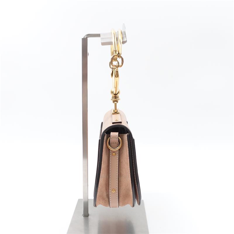 【Deal】Chole Pink Calfskin Shoulder Bag-TS
