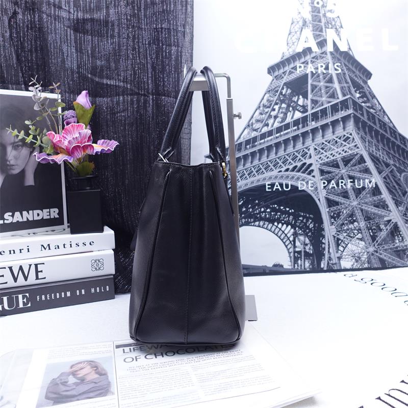 Prada Galleria Black Calfskin Handbag