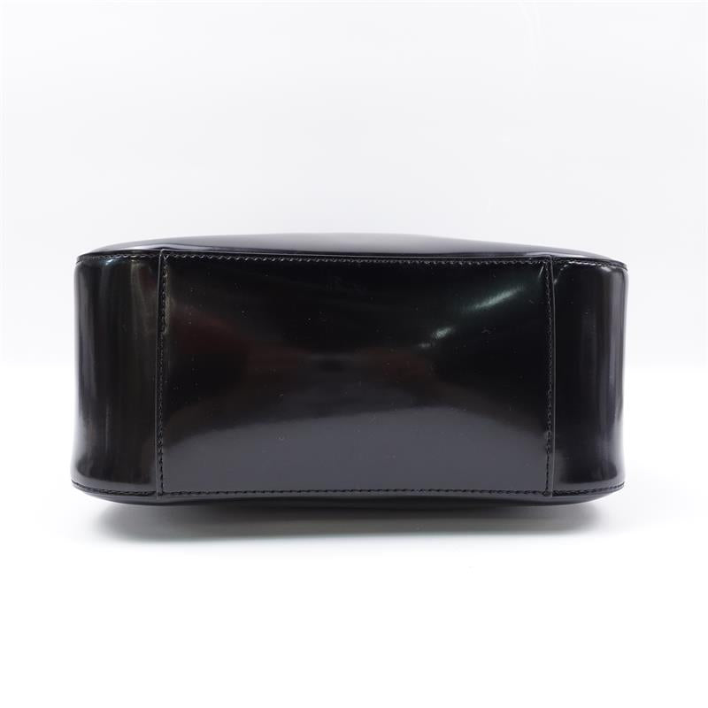 Pre-owned Saint Laurent Le 57 Black Calfskin Shoulder Bag