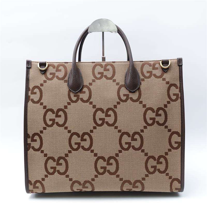 Gucci GG Logo Canvas Tote Bag