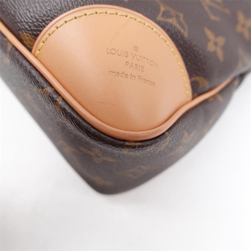 Louis Vuitton Odeon Mm Monogram Canvas Satchel