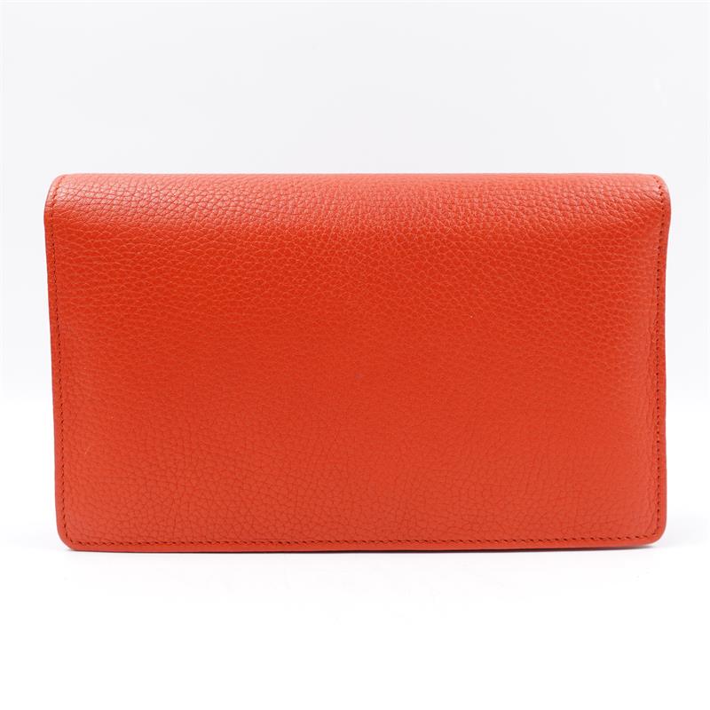【DEAL】Pre-owned Gucci Soho WOC Orange Calfskin Crossbody Bag