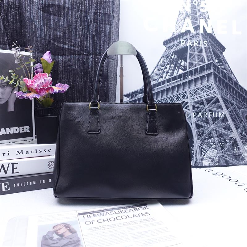 Prada Galleria Black Calfskin Handbag