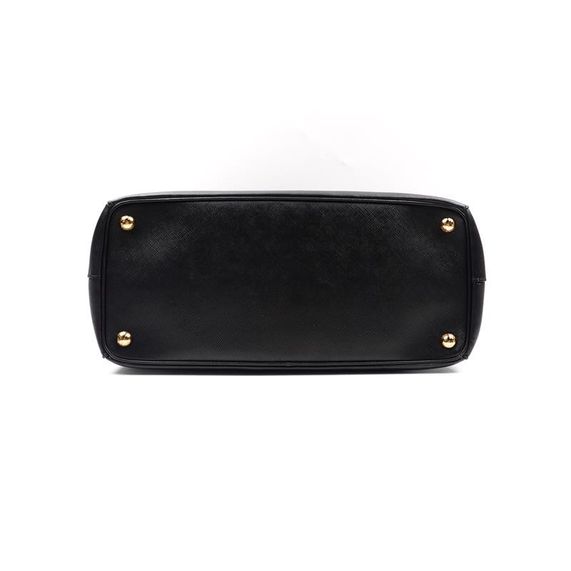 Prada Galleria Black Calfskin Handbag
