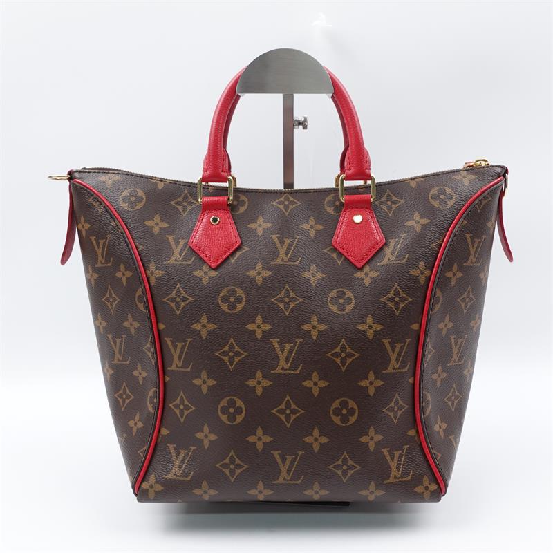 Pre-owned Louis Vuitton Tournelle PM Monogram Coated Canvas Satchel