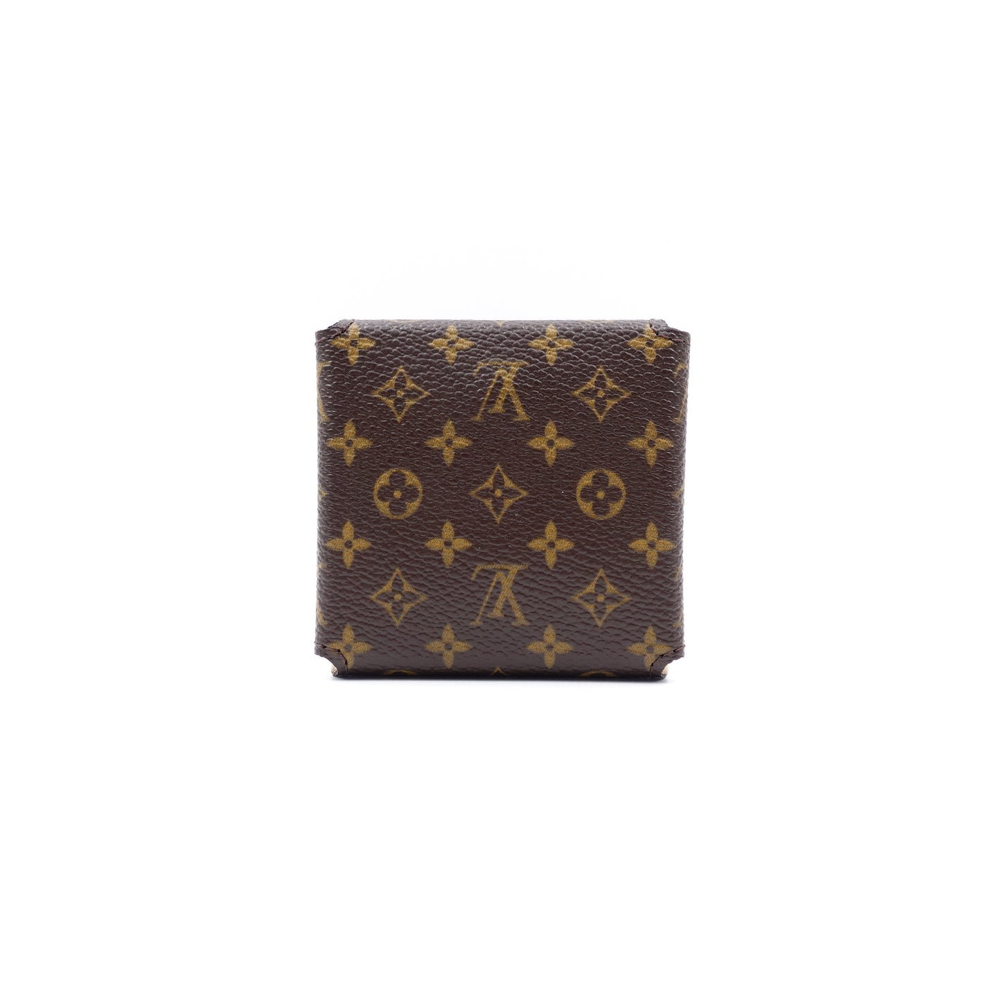 Pre-owned Louis Vuitton Monogram Coated Canvas Jewelry Holder
