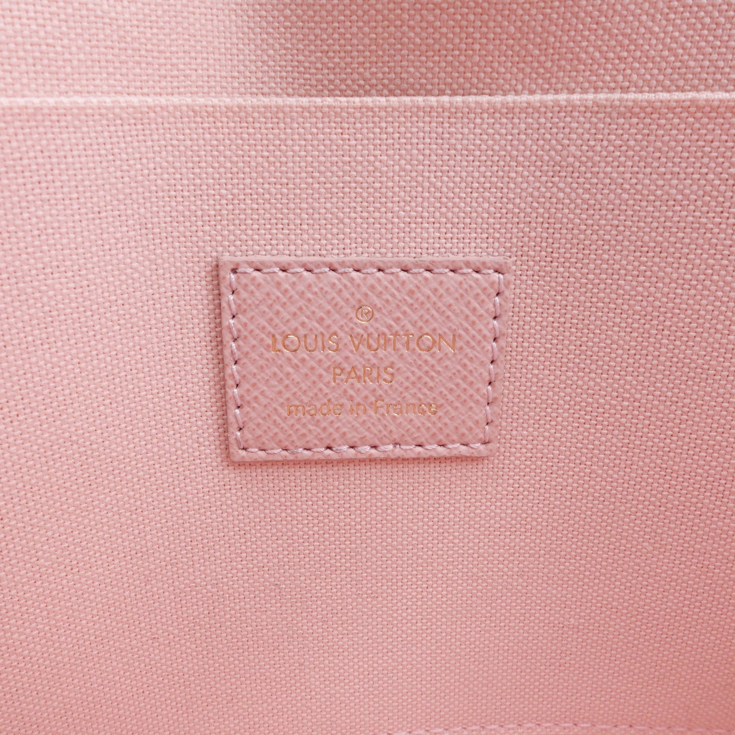 Pre-owned Louis Vuitton Felicie Damier Azur Coated Canvas Crossbody Bag