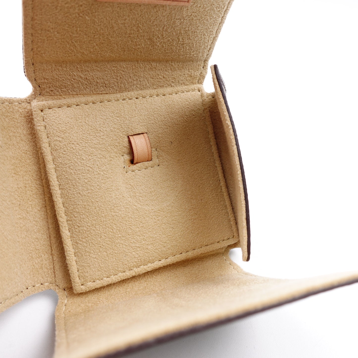 Pre-owned Louis Vuitton Monogram Coated Canvas Jewelry Holder