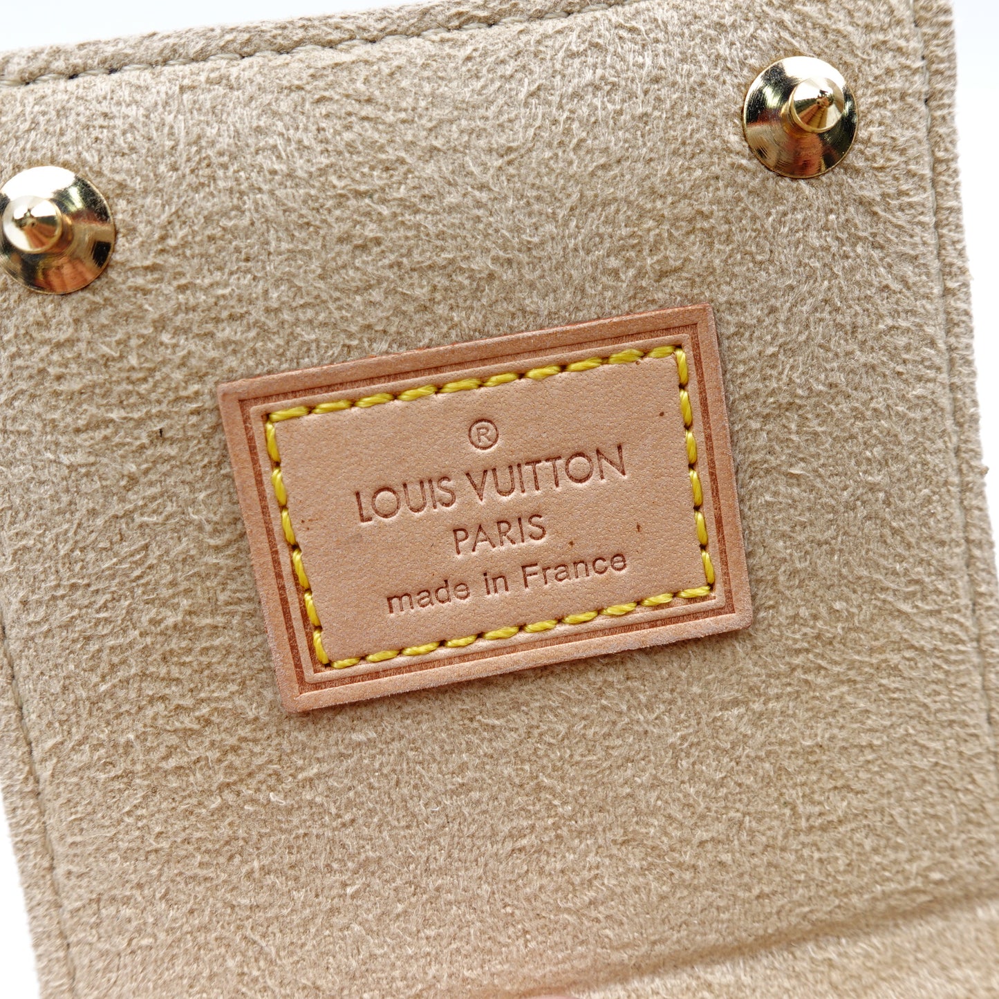 Pre-owned Louis Vuitton Monogram Coated Canvas Jewelry Holder