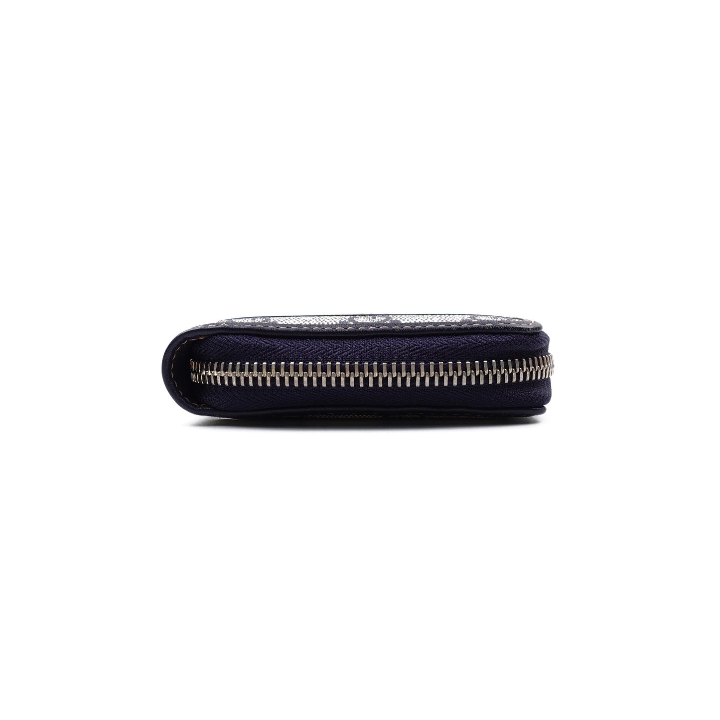 Pre onwed Gucci Blue Coated Canvas Long Wallet
