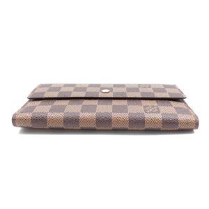 Louis Vuitton MICRO Damier Ebene Brown Canvas Long Wallet