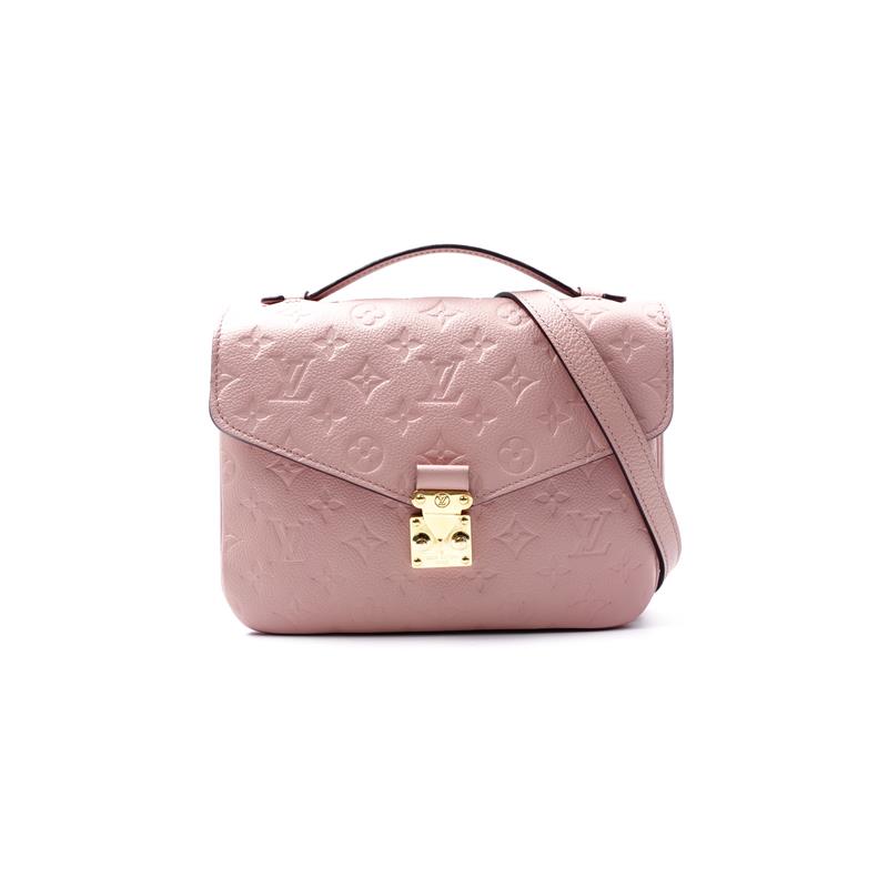 Louis Vuitton Metis Pink Monogram Calfskin Cross Body Bag